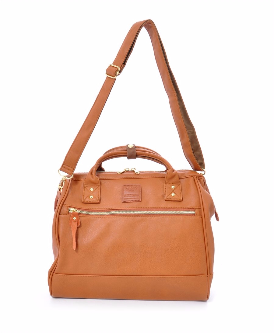Faux Leather Hinged Clasp Shoulder Bag Products Anello Official Site Faux Leather Hinged Clasp Shoulder Bag 1